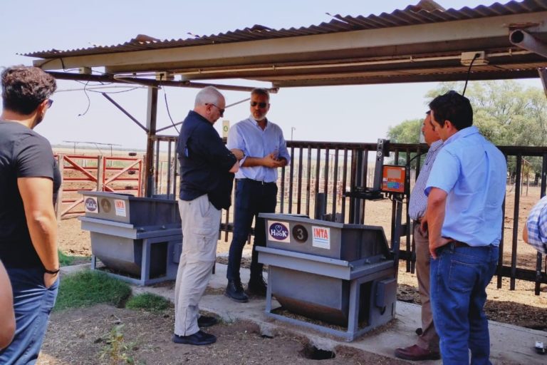 El subsecretario de Agricultura de Nación visitó el HUB de ganadería del INTA en Anguil