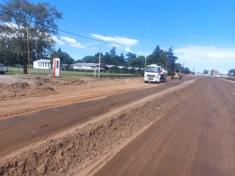 Avanza la obra de infraestructura de Doble Vía en General Pico