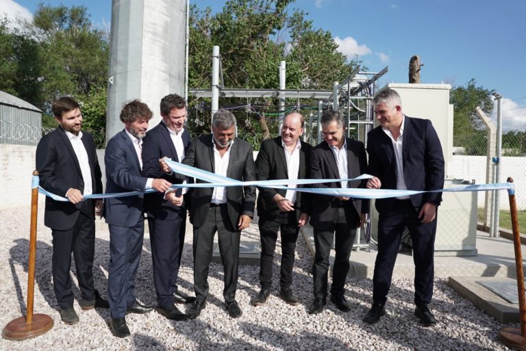 Se inauguró la antena 4G en Pichi Huinca