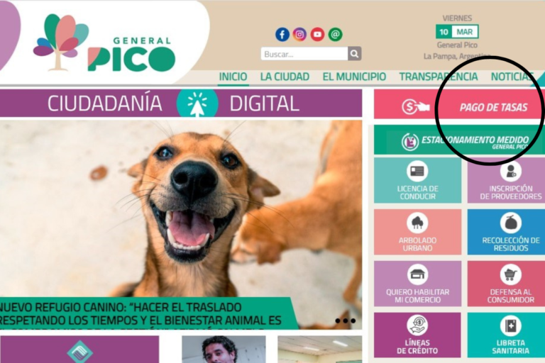 Tasas Municipales: La Municipalidad activó el botón de pago web