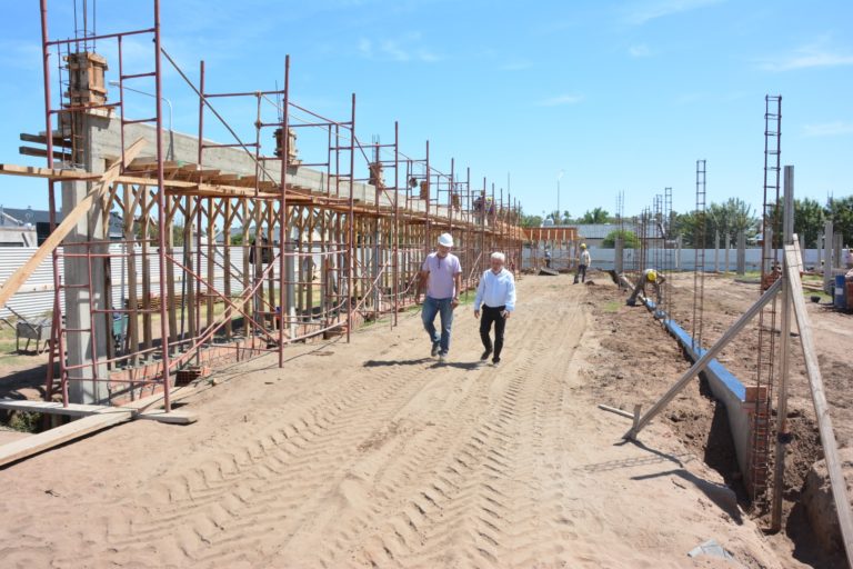 Importante avance de la obra del Hospital de Nivel III en General Pico