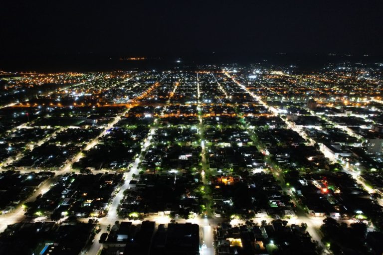 Recambio de alumbrado público: En Pico reemplazaron más de 470 luminarias