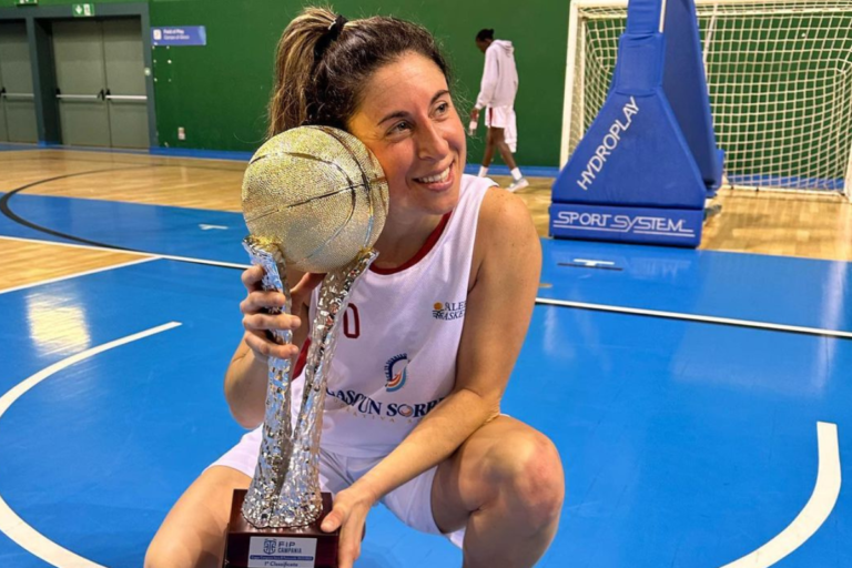 ¡De Pico al mundo!: La basquetbolista piquense Regina Carosio gritó “campeón” en Italia