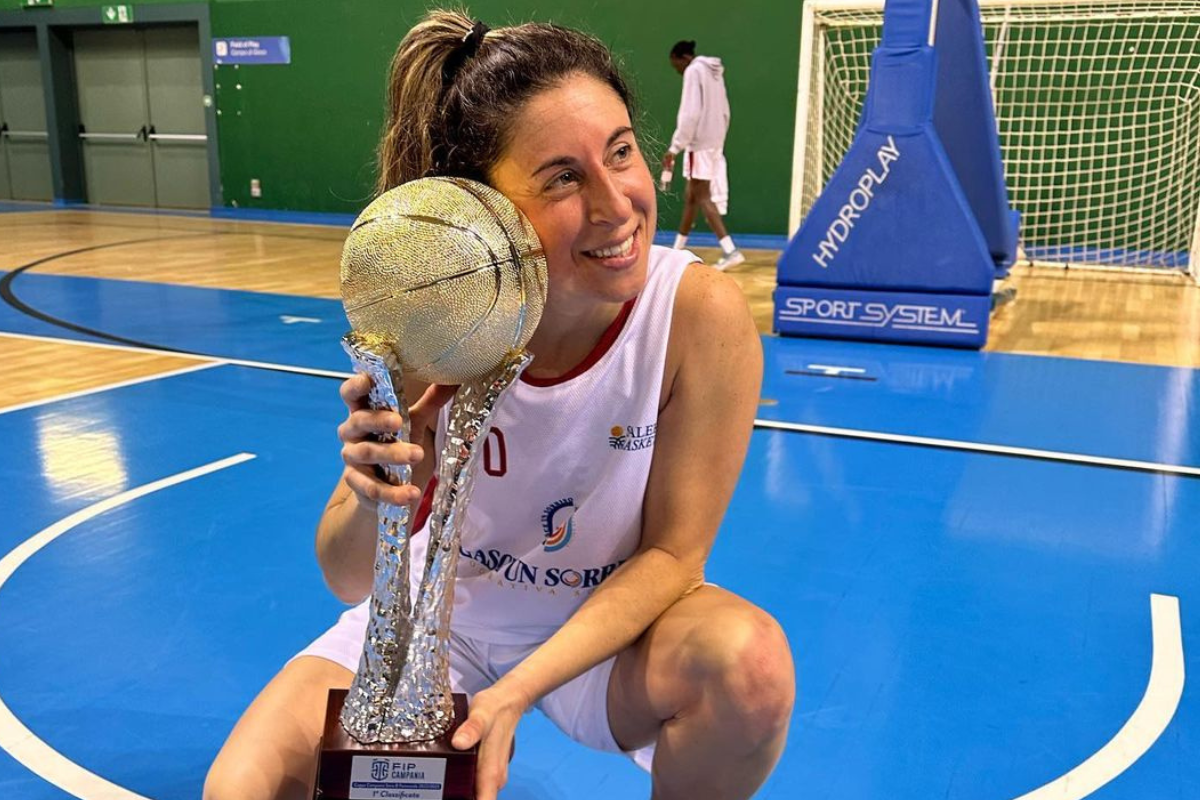 ¡De Pico al mundo!: La basquetbolista piquense Regina Carosio gritó “campeón” en Italia