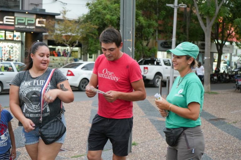 En la zona céntrica se llevó a cabo una nueva jornada del programa “Transitando responsablemente mi barrio”