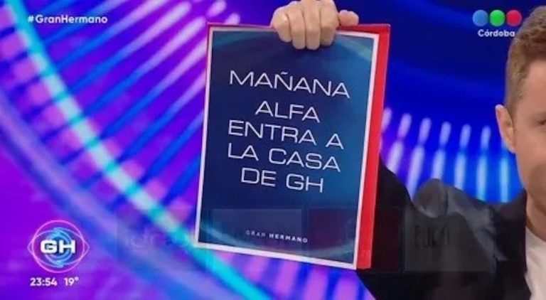 Alfa vuelve a ingresar a la casa de Gran Hermano