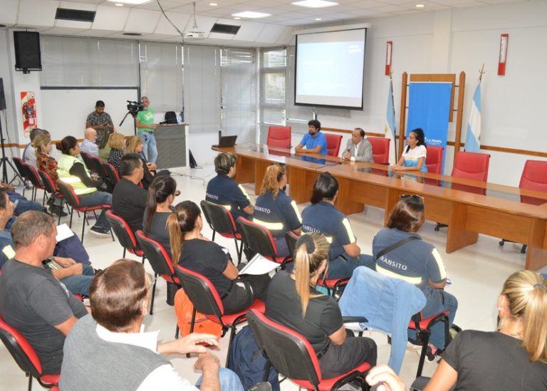Capacitaron a 56 inspectores de tránsito del interior de La Pampa