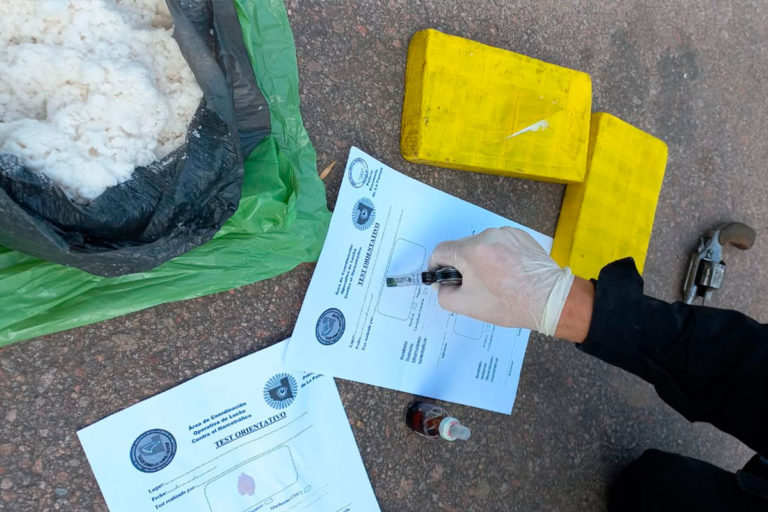Incautan 1,5 kilos de cocaína y 1,4 kilos de éxtasis en operativo en Padre Buodo