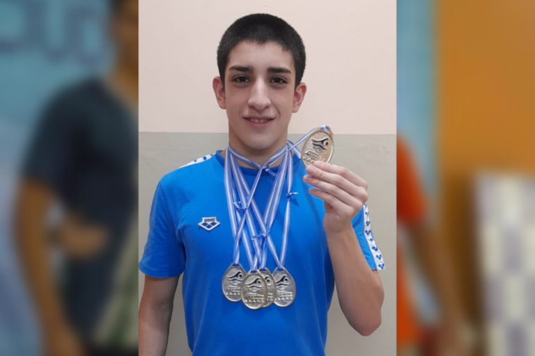 El pampeano José Gramajo se coronó triple campeón argentino de natación