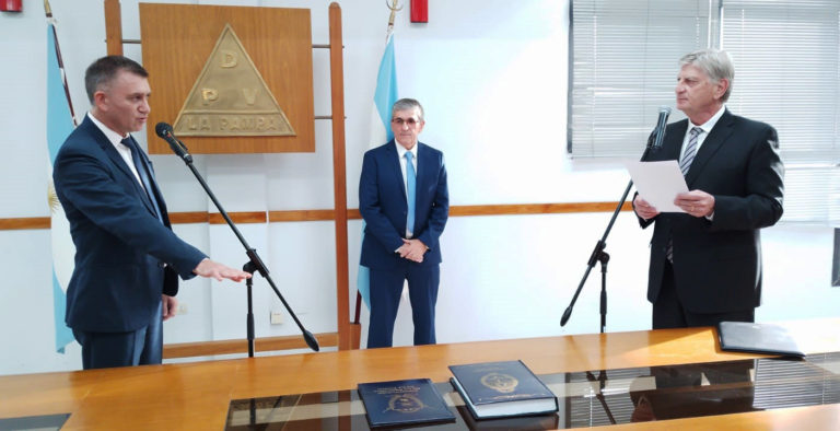 Asumió Guido Besterfeld como nuevo Ministro de Hacienda y Finanzas de La Pampa