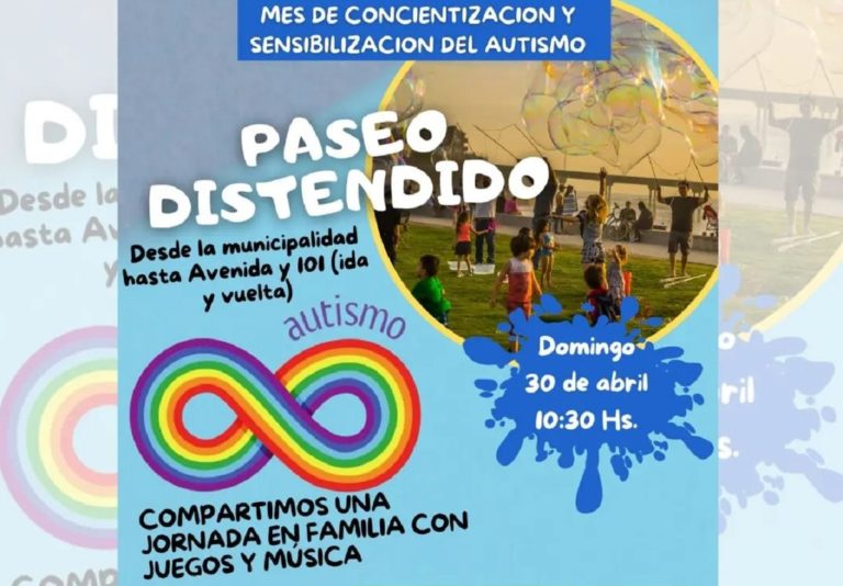 Padres TEA invita a una caminata distendida por General Pico