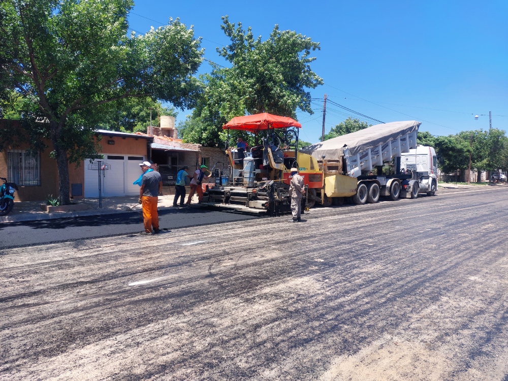 Estos serán los cortes de calles de esta semana por las obras de asfalto en General Pico