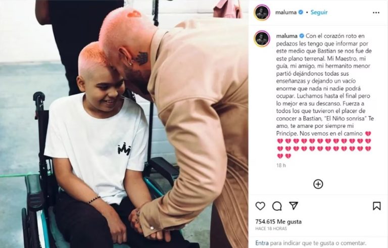 Murió el “hermanito” de Maluma a los 14 años, tras una gran lucha contra su enfermedad