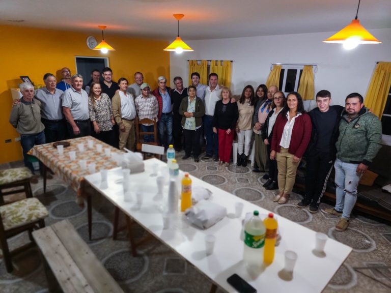 Berhongaray visitó Ataliva Roca y junto al intendente Barreiro delinean objetivos para el futuro de la localidad