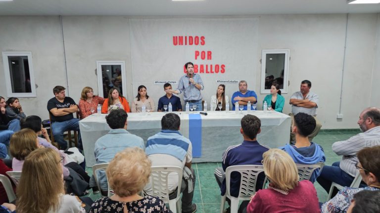 Berhongaray y Testa apoyan a Juan Cruz Vega en Ceballos y prometen máxima transparencia en la gestión pública