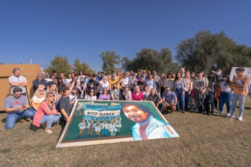 Convocatoria artística y cultural en conmemoración del aniversario del asesinato del docente Carlos Fuentealba