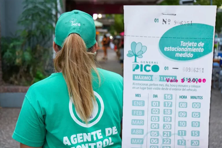 Enterate cuáles serán los nuevos horarios de Estacionamiento medido en General Pico desde el lunes