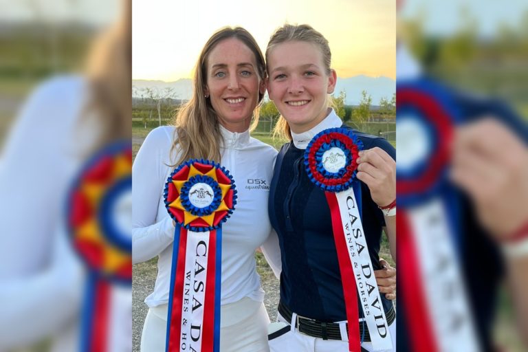 Mohedano y Perotti brillan en el campeonato de saltos hípicos en Mendoza
