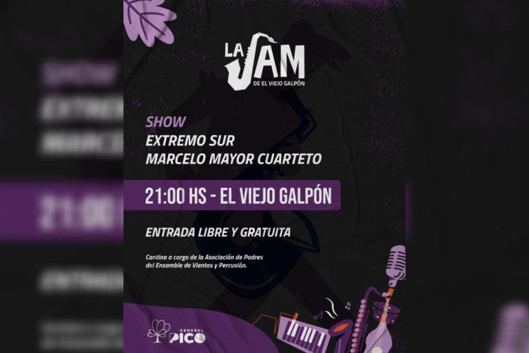 Llega la segunda “Jam” del año y cuatro clínicas musicales al “Viejo Galpón” y al Centro Cultural Maracó