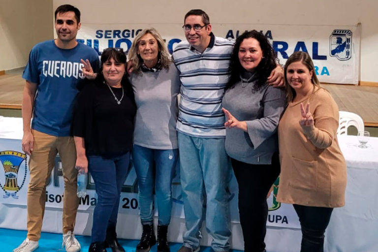 “Vamos a trabajar mucho para que la gente esté cómoda y que tenga todos los servicios públicos”, aseguró el candidato en Speluzzi, Martín Lisotti