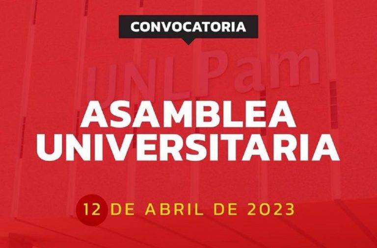 Análisis y revisión del Estatuto para el próximo miércoles en la Asamblea de la UNLPam