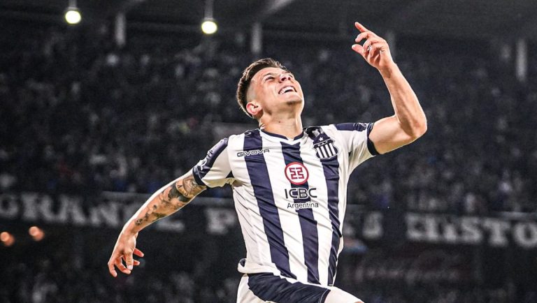 Rodrigo Garro le dio el triunfo a Talleres sobre River con un golazo