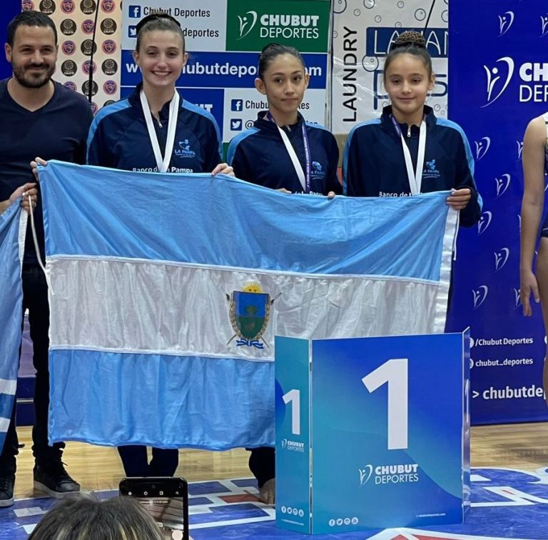 La gimnasia artística brilla con oro para La Pampa en el inicio de los II Juegos de Integración Patagónica