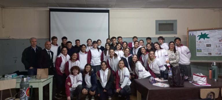 Educación + Justicia: funcionarios del Poder Judicial de General Pico brindaron una charla en Intendente Alvear