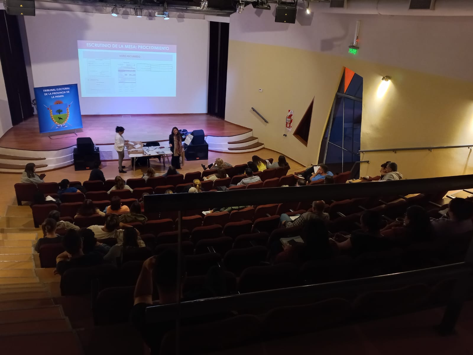 Concluyen capacitaciones a autoridades de mesa y delegados en La Pampa previo a las elecciones generales
