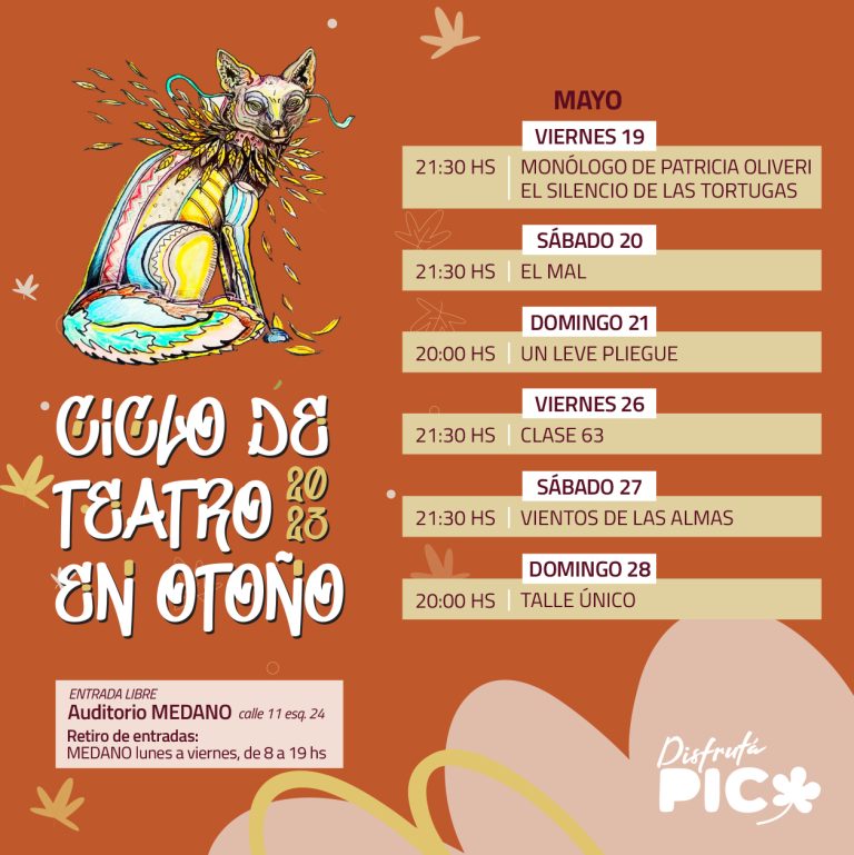 General Pico se viste de arte: ciclo de teatro en otoño 2023 arranca este viernes con entradas gratuitas