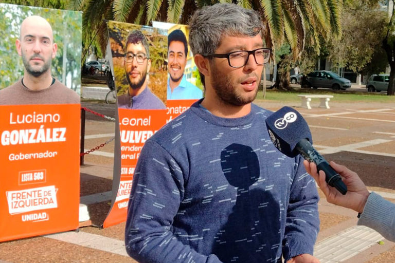 Sepúlveda, candidato a intendente en General Pico por el Frente de Izquierda, propone cinturones verdes y empleo digno