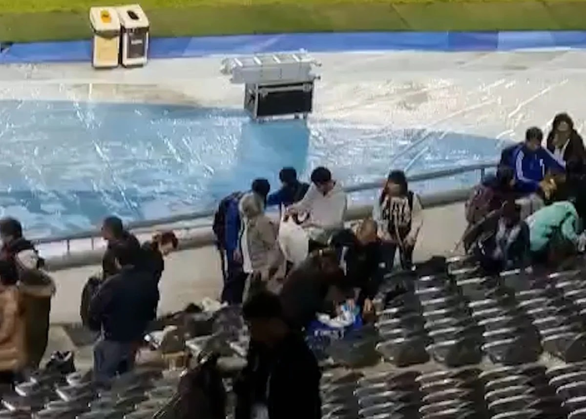 Las sorprendentes imágenes de los hinchas japoneses limpiando el estadio en La Plata: “Nos simplificaron el trabajo”