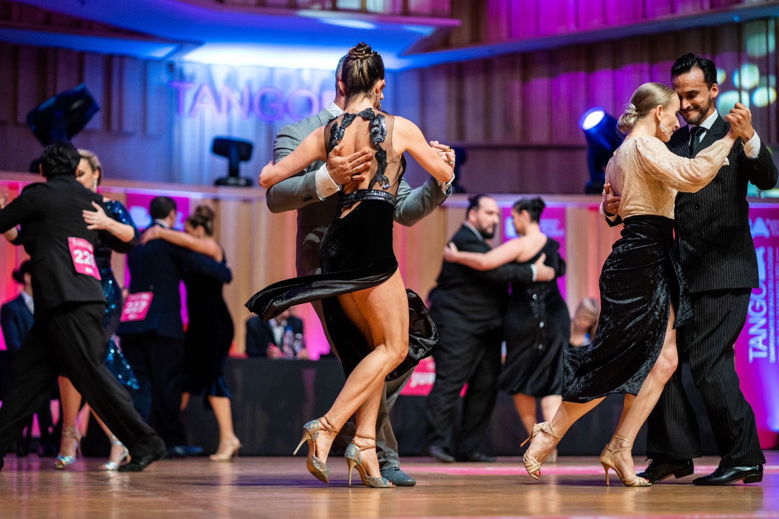 Bailarines de La Pampa competirán por un lugar en la semifinal del Mundial de Tango 2023
