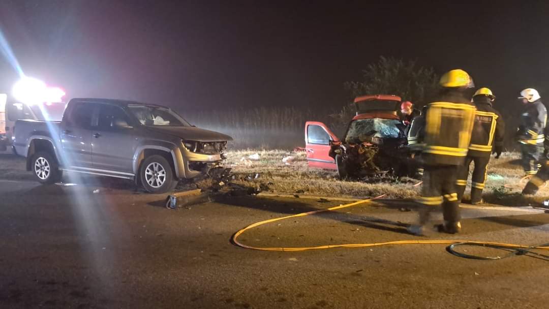 Dos piquenses murieron tras un grave accidente en Ruta 35
