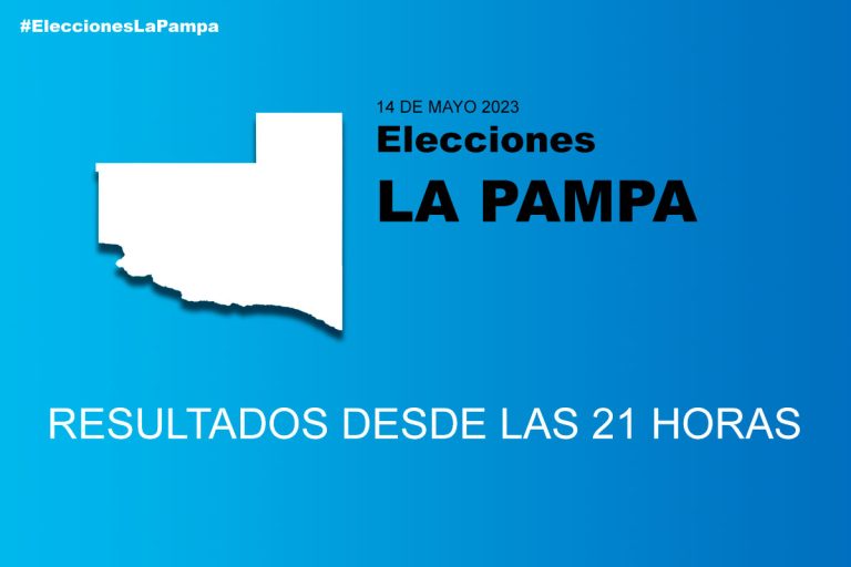 Elecciones en La Pampa: los resultados oficiales estarán desde las 21 horas