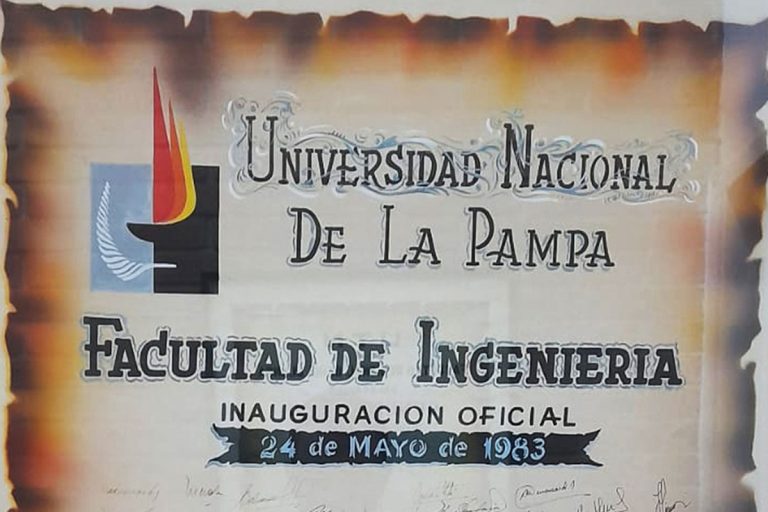 La Facultad de Ingeniería de la UNLPam celebra 40 años de contribución al desarrollo regional