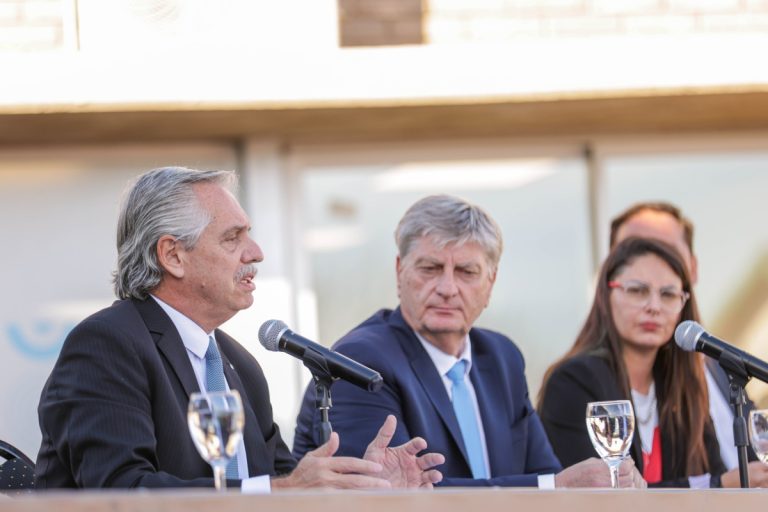 Alberto Fernández inauguró, en Santa Rosa, el Centro Territorial Integral de Políticas de Género y Diversidad