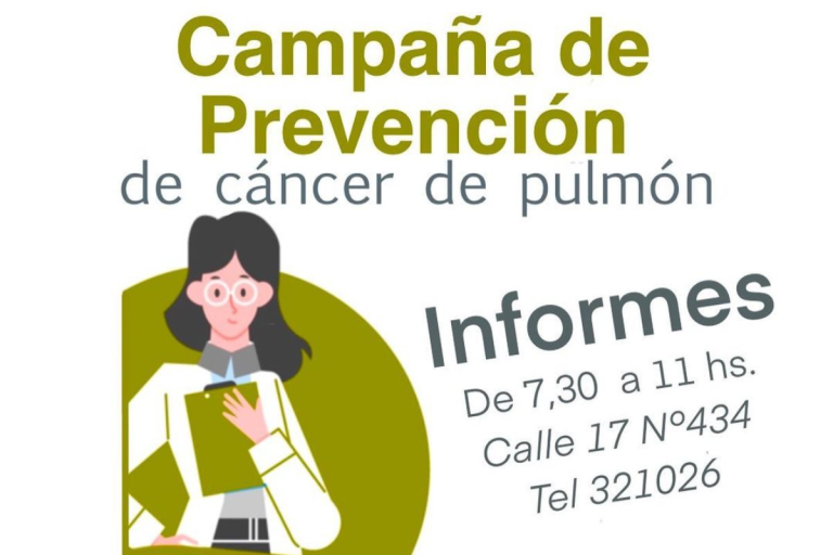 LALCEC anunció una campaña de prevención de cáncer de pulmón
