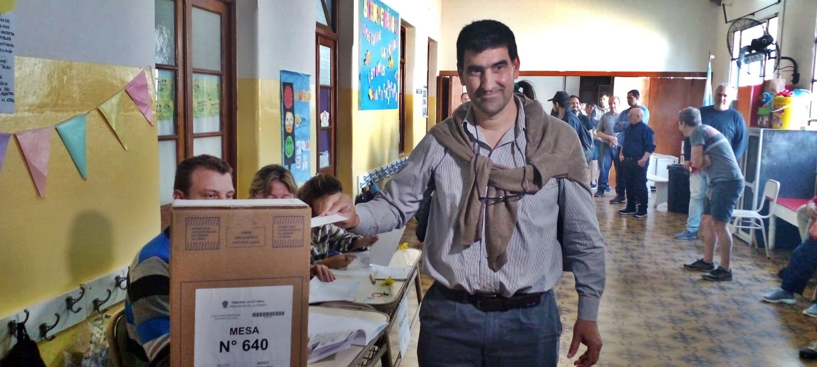 Christian Rosso, candidato a intendente por “Desde el Pie”: “Poder participar ya es un triunfo”