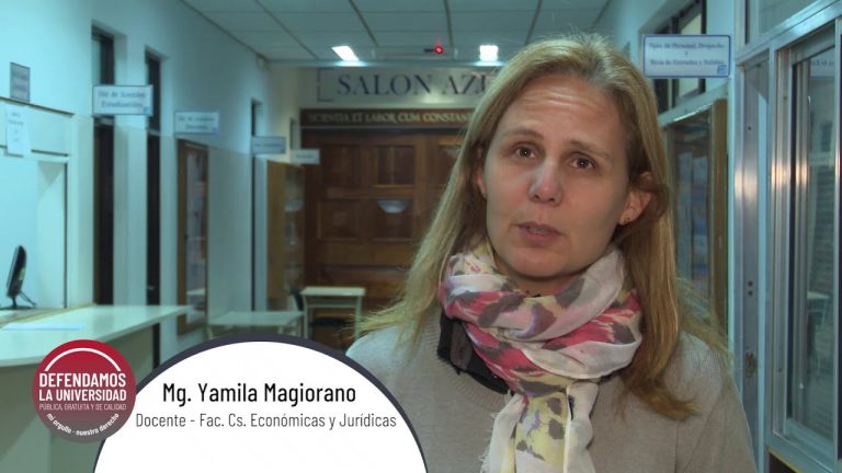 Yamila Magiorano fue designada como Decana Organizadora de la Facultad de Ciencias de la Salud