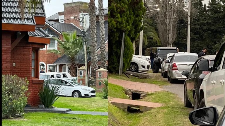 Así se llevaban detenido a L-Gante: el video del traslado a una dependencia policial en Quilmes