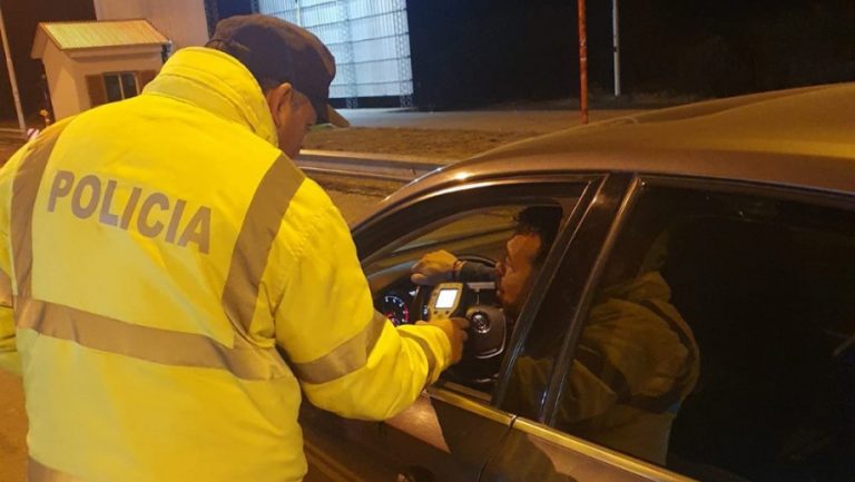 Se registraron 18 alcoholemias positivas durante el fin de semana en La Pampa