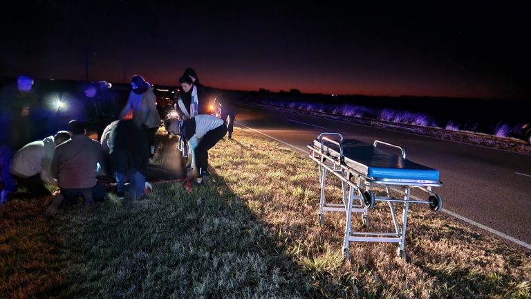 Familiares y amigos piden cadena de oración por el joven accidentado anoche en ruta provincial 4