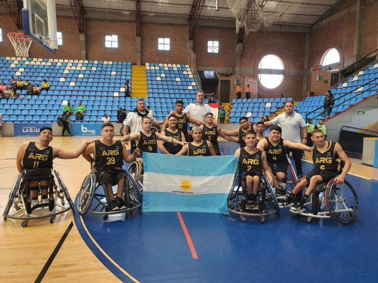 ORGULLO PIQUENSE: Valentín Gómez se consagró campeón Parapanamericano en los Juegos de Bogotá con la Selección Argentina de básquet en silla de ruedas