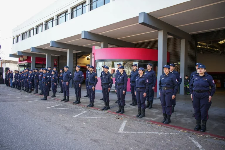 Instructores de Bomberos en La Pampa recibieron una capacitación de la Academia Nacional en General Pico