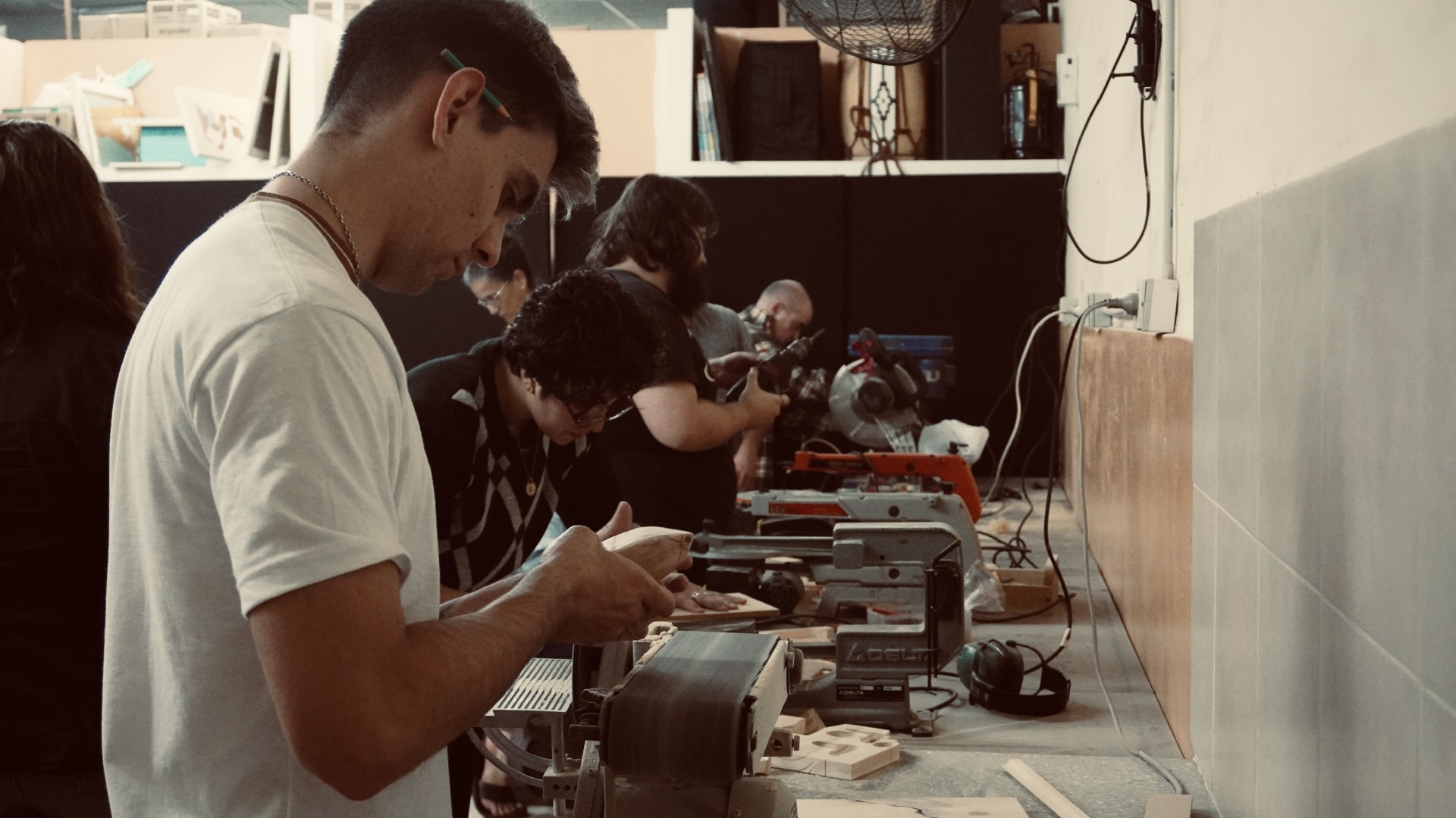 Con cupo completo se realizó el taller de artesanías en General Pico