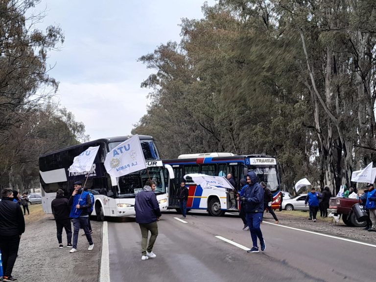 Paro de choferes: 100 % de adhesión en la provincia de La Pampa