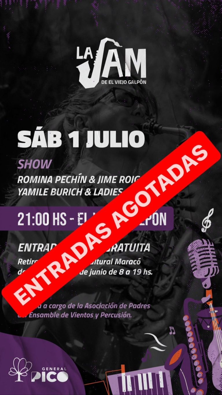 Entradas agotadas para la JAM de este fin de semana en el viejo galpón