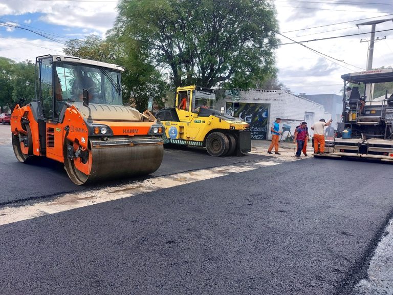Repavimentación del casco histórico: este es el cronograma de trabajo para esta semana en General Pico