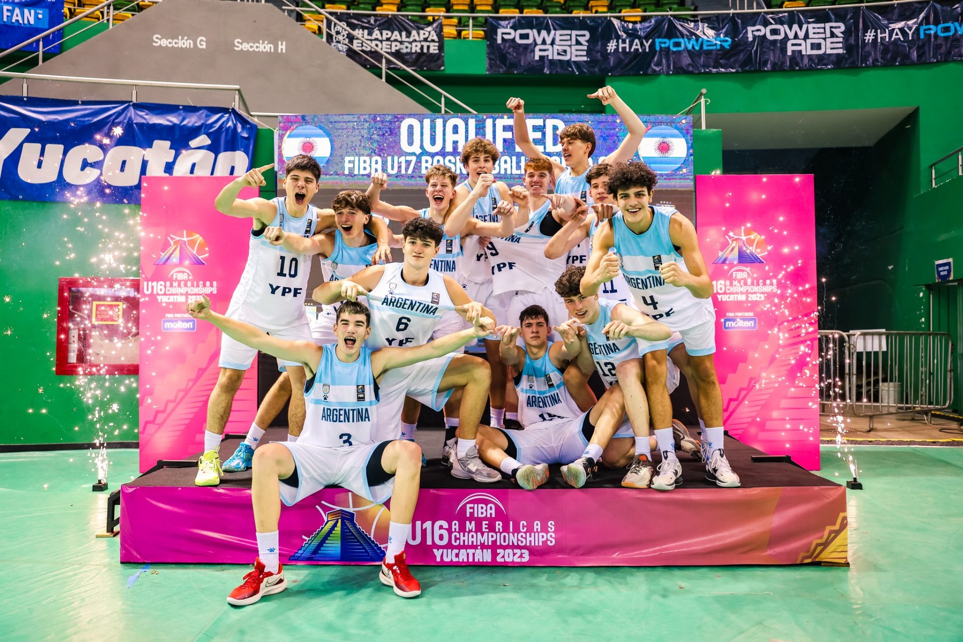 General Pico, celebra el éxito de Santiago Cabodevilla en la clasificación de la Selección Argentina de básquet al Mundial U-17